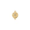 5313-508 DIJE MONEDA OJO CHICO C/CRISTAL 2 ASAS